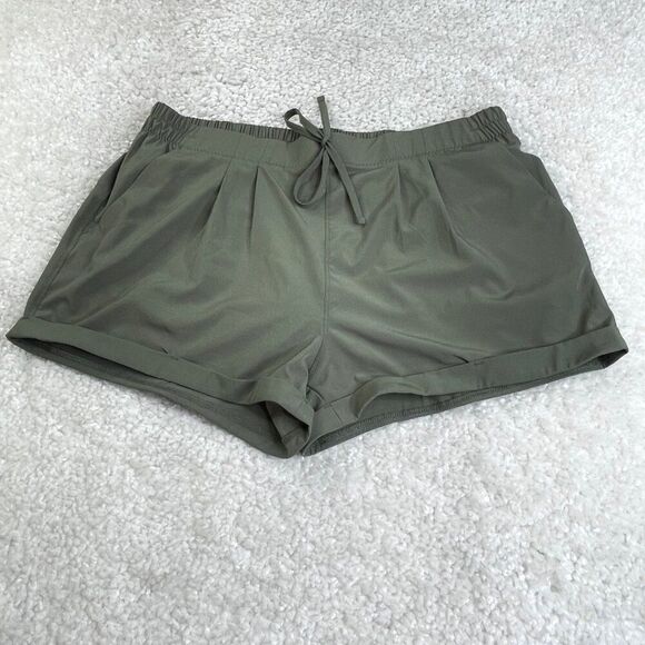 Zyia Active Olive Green Summer Shorts - Picture 2 of 10